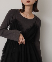 SENSE OF PLACE by URBAN RESEARCH | フリルチュールキャミチュニック(キャミソール)