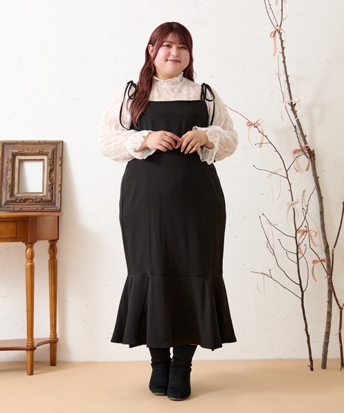Louiosy（ルオシー）の「【大きいサイズ】マーメイドキャミ