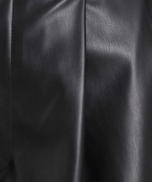 THE SHOP TK (ザ ショップ ティーケー )の「◆【@BAILA掲載】合皮ハーフパンツ(その他パンツ・レディース・ブラウン系その他/ブラック・12/13)」の10枚目の写真