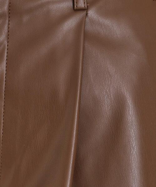 THE SHOP TK (ザ ショップ ティーケー )の「◆【@BAILA掲載】合皮ハーフパンツ(その他パンツ・レディース・ブラウン系その他/ブラック・12/13)」の15枚目の写真