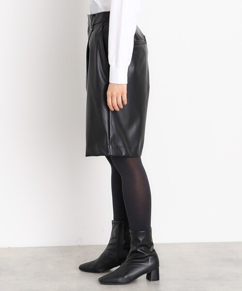 THE SHOP TK (ザ ショップ ティーケー )の「◆【@BAILA掲載】合皮ハーフパンツ(その他パンツ・レディース・ブラウン系その他/ブラック・12/13)」の17枚目の写真