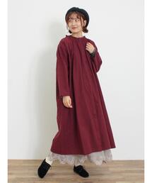 Samansa Mos2 | 柄アソートシャーリングネックワンピース(ワンピース)