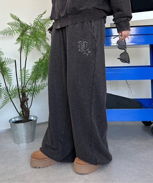 セダクル スウェット セットアップ 加工スウェットパンツ【SETUP着用可能】（スウェットパンツ