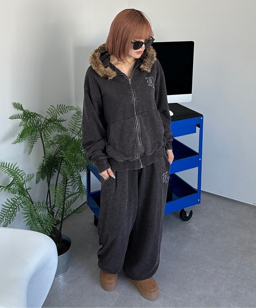 セダクル スウェット セットアップ 加工スウェットパンツ【SETUP着用可能】（スウェットパンツ