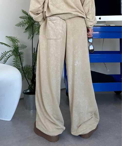 sedacle(セダクル)の「加工スウェットパンツ【SETUP着用可能】(スウェットパンツ・メンズ・ボルドー/ベージュ/チャコールグレー・LARGE/MEDIUM/SMALL)」の18枚目の写真