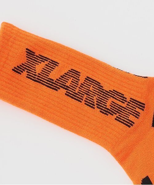 XLARGE KIDS（エクストララージキッズ）の「ナンバリングリブソックス（ソックス/靴下・キッズ・オレンジ/ホワイト/ブラック・13-15cm/19-21cm/15-17cm/17-19cm）」の5枚目の写真