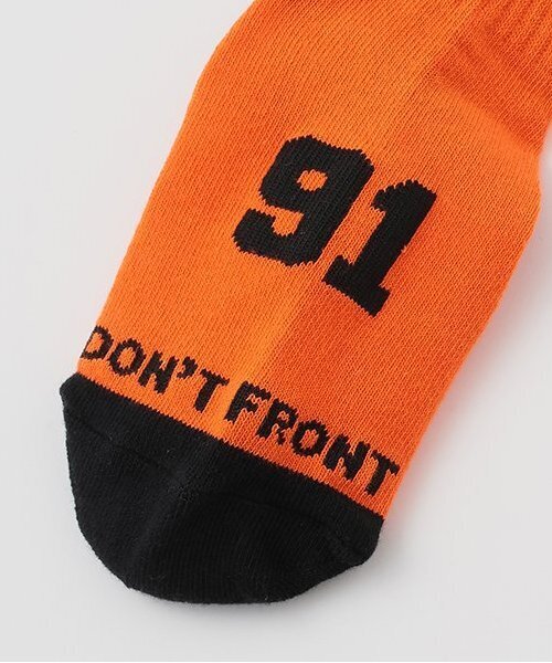 XLARGE KIDS（エクストララージキッズ）の「ナンバリングリブソックス（ソックス/靴下・キッズ・オレンジ/ホワイト/ブラック・13-15cm/19-21cm/15-17cm/17-19cm）」の6枚目の写真