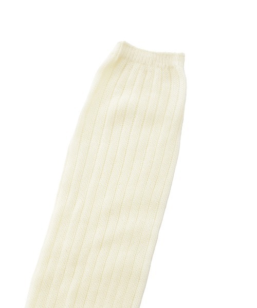 FRAY I.D（フレイアイディー）の「ニーハイルーズソックス（ソックス/靴下・レディース・グレー/アイボリー・FREE）」の3枚目の写真