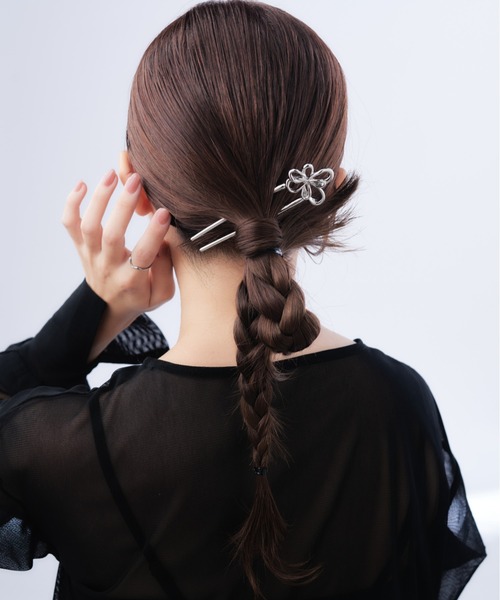 dee doo dah（ディドゥダ）の「【deedoodah】メタルヘアスティック（その他ヘアアクセサリー・レディース・B/G/A/H/C/D/E/F・FREE）」の5枚目の写真