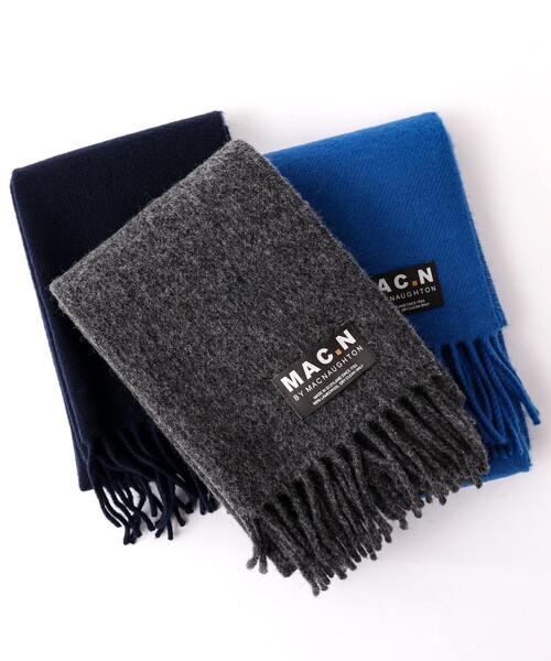 【セール】【MAC.N/マックエヌ】Lambswool Scarf Plain 30（マフラー）｜NOLLEY'S（ノーリーズ）
