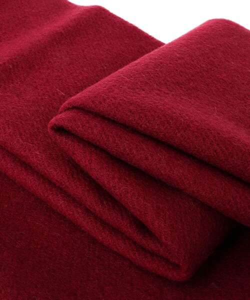 NOLLEY’S(ノーリーズ)の「【MAC.N/マックエヌ】Lambswool Scarf Plain 30(マフラー・メンズ・ワイン/ライトブルー/グレー/ネイビー/キャメル・FREE)」の20枚目の写真