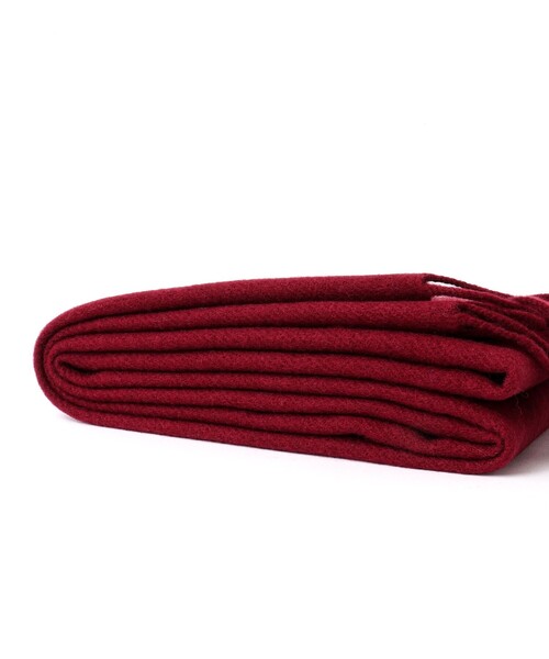 NOLLEY’S(ノーリーズ)の「【MAC.N/マックエヌ】Lambswool Scarf Plain 30(マフラー・メンズ・ワイン/ライトブルー/グレー/ネイビー/キャメル・FREE)」の22枚目の写真