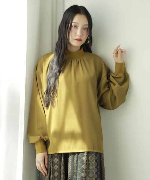 ハイネックブラウス（シャツ/ブラウス）｜OTONA（オトナ）