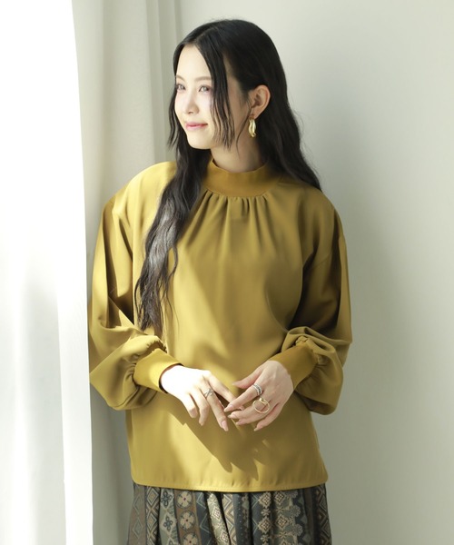 ハイネックブラウス（シャツ/ブラウス）｜OTONA（オトナ）