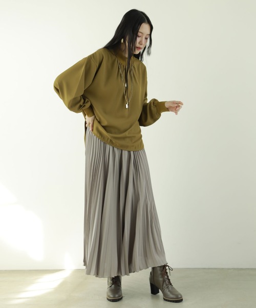 ハイネックブラウス（シャツ/ブラウス）｜OTONA（オトナ）