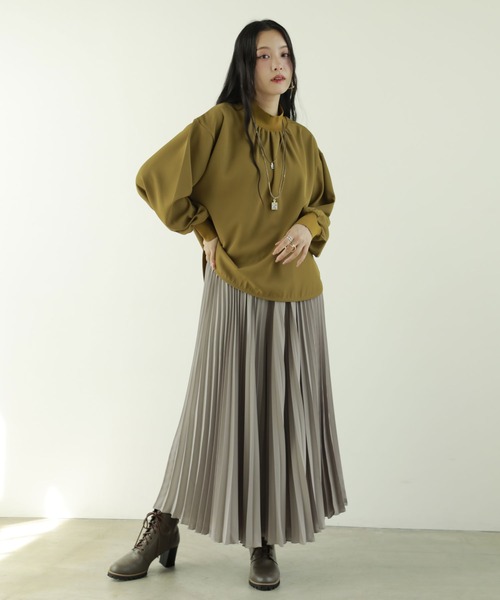 ハイネックブラウス（シャツ/ブラウス）｜OTONA（オトナ）