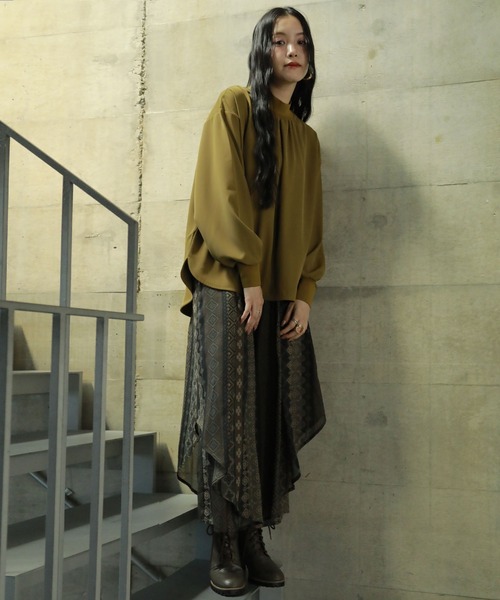 ハイネックブラウス（シャツ/ブラウス）｜OTONA（オトナ）