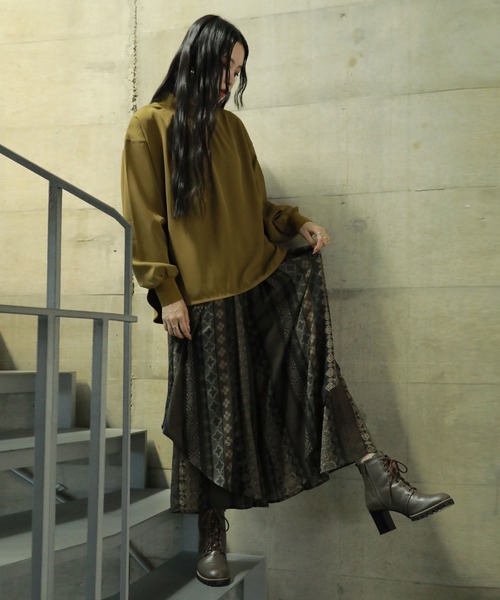 ハイネックブラウス（シャツ/ブラウス）｜OTONA（オトナ）