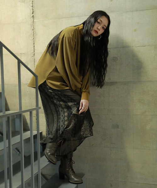 ハイネックブラウス（シャツ/ブラウス）｜OTONA（オトナ）