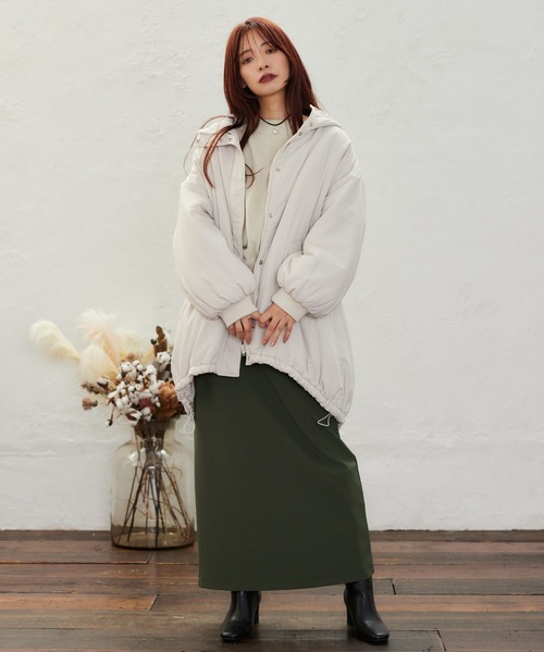 mysty woman（ミスティウーマン）の「ラメモールボートネックプルオーバー　250733（ニット/セーター・レディース・ライトピンク/ライトブルー/ブラック/アイボリー/ブラウン・FREE）」の7枚目の写真