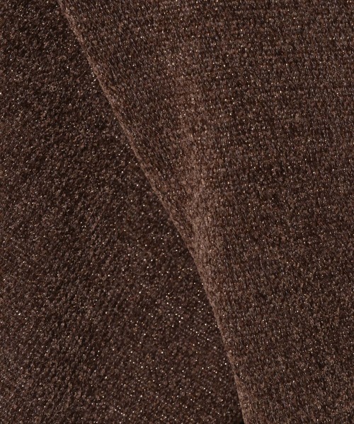 mysty woman（ミスティウーマン）の「ラメモールボートネックプルオーバー　250733（ニット/セーター・レディース・ライトピンク/ライトブルー/ブラック/アイボリー/ブラウン・FREE）」の11枚目の写真