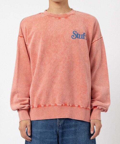 F-LAGSTUF-F（フラグスタフ）の「COVER LOGO SWEAT（スウェット・メンズ・ブラック/ベージュ/レッド・M/L）」の3枚目の写真