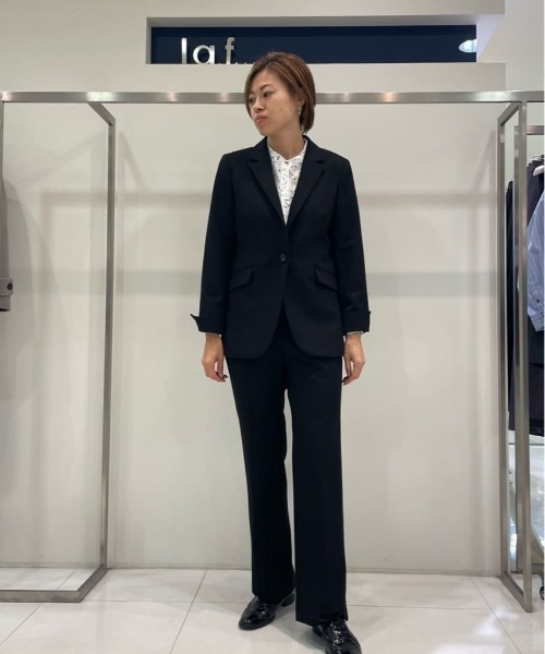la.f…（ラエフ）の「ピクシエスタジャケット≪セットアップ対応≫（テーラードジャケット・レディース・ブラック/チャコールグレー・9号/11号/7号）」の16枚目の写真