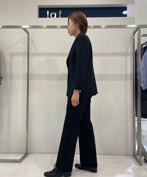la.f…（ラエフ）の「ピクシエスタジャケット≪セットアップ対応≫（テーラードジャケット・レディース・ブラック/チャコールグレー・9号/11号/7号）」の17枚目の写真