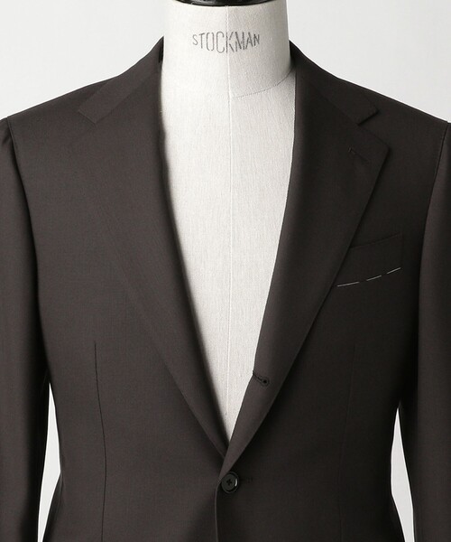 UNITED ARROWS(ユナイテッドアローズ)の「Vitale Barberis Canonico/シングル3B スーツ MC―MODEL(スーツセット・メンズ・ダークブラウン/ネイビー・46/48/50/52/44)」の5枚目の写真