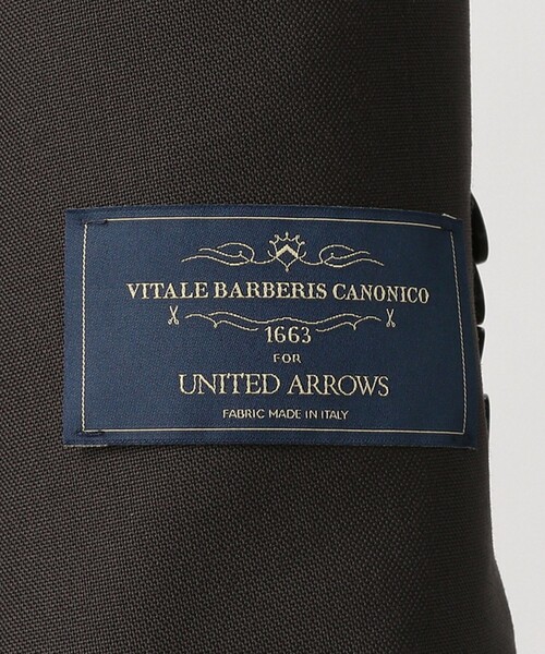 UNITED ARROWS(ユナイテッドアローズ)の「Vitale Barberis Canonico/シングル3B スーツ MC―MODEL(スーツセット・メンズ・ダークブラウン/ネイビー・46/48/50/52/44)」の12枚目の写真
