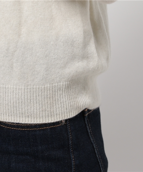 OUTLET（アウトレット）の「【DouDou】ウールカシミアP/O（ニット/セーター・レディース・オフホワイト・MEDIUM）」の7枚目の写真