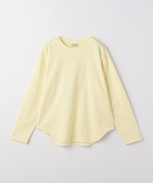 green label relaxing(グリーンレーベルリラクシング)の「ラウンドヘム プルオーバー カットソー(Tシャツ/カットソー・レディース・オフホワイト/クリーム/ダークグレー/その他1・FREE)」の18枚目の写真