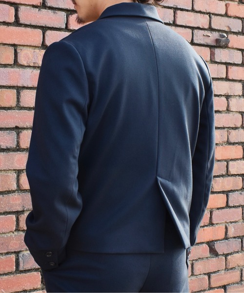 ミリタリーツイルダブルジャケット【セットアップ対応】（テーラード