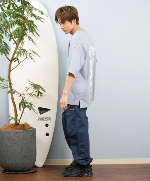 ムラサキスポーツ(ムラサキスポーツ)の「【ムラサキスポーツ限定】GRAMICCI×DEAR LAUREL ナイロントラックパンツ 水陸両用 撥水 セットアップ対応 GMP5-S2007(その他パンツ・メンズ・ブラック/ネイビー・M/L/XL)」の3枚目の写真