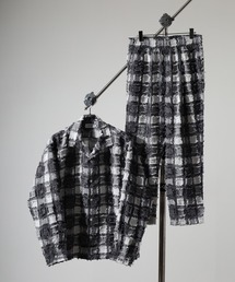 ATELANE（アテレーン）の「ATELANE フリンジジャガードセットアップ（セットアップ）」