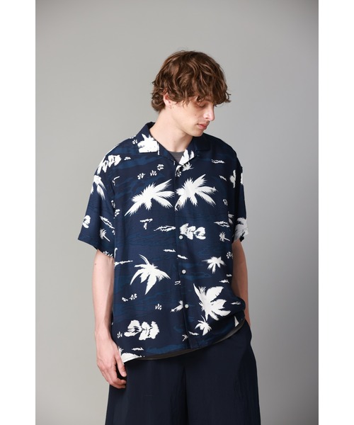 WHIZLIMITED（ウィズリミテッド）の「BLADELEAF SHIRT（シャツ/ブラウス・メンズ・ターコイズブルー/ネイビー・MEDIUM/LARGE）」の6枚目の写真