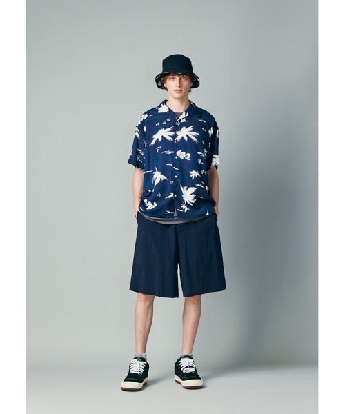 WHIZLIMITED（ウィズリミテッド）の「BLADELEAF SHIRT（シャツ/ブラウス・メンズ・ターコイズブルー/ネイビー・MEDIUM/LARGE）」の7枚目の写真