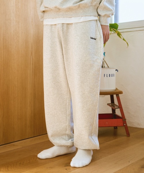 BROKEN BASE（ブロークンベース）の「B.BASEアソートスウェットパンツ（スウェットパンツ・メンズ・杢グレー/ネイビー系1/グレー系1/ブラック系1/ブラック系/ネイビー・SMALL/MEDIUM/LARGE）」の4枚目の写真
