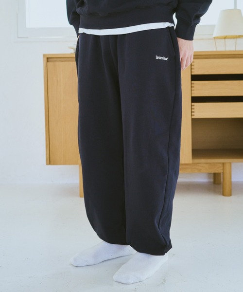 BROKEN BASE（ブロークンベース）の「B.BASEアソートスウェットパンツ（スウェットパンツ・メンズ・杢グレー/ネイビー系1/グレー系1/ブラック系1/ブラック系/ネイビー・SMALL/MEDIUM/LARGE）」の6枚目の写真