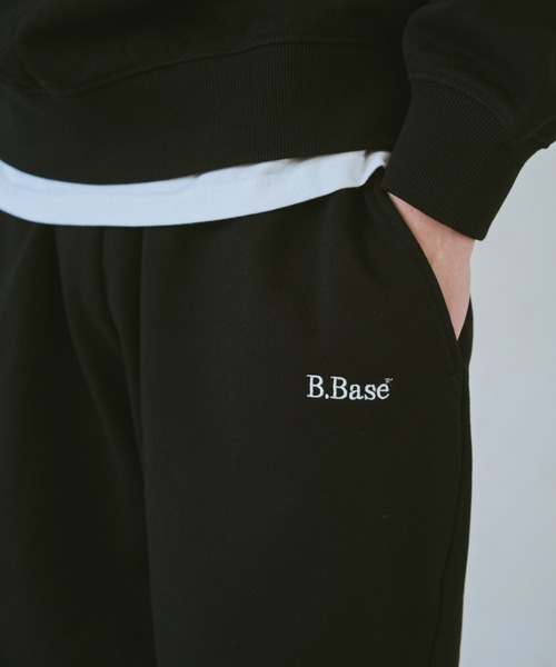 BROKEN BASE（ブロークンベース）の「B.BASEアソートスウェットパンツ（スウェットパンツ・メンズ・杢グレー/ネイビー系1/グレー系1/ブラック系1/ブラック系/ネイビー・SMALL/MEDIUM/LARGE）」の14枚目の写真