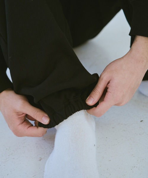 BROKEN BASE（ブロークンベース）の「B.BASEアソートスウェットパンツ（スウェットパンツ・メンズ・杢グレー/ネイビー系1/グレー系1/ブラック系1/ブラック系/ネイビー・SMALL/MEDIUM/LARGE）」の15枚目の写真