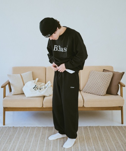 BROKEN BASE（ブロークンベース）の「B.BASEアソートスウェットパンツ（スウェットパンツ・メンズ・杢グレー/ネイビー系1/グレー系1/ブラック系1/ブラック系/ネイビー・SMALL/MEDIUM/LARGE）」の7枚目の写真