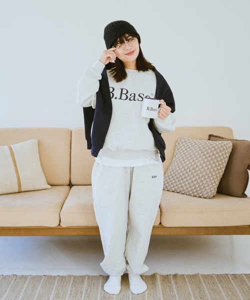 BROKEN BASE（ブロークンベース）の「B.BASEアソートスウェットパンツ（スウェットパンツ・メンズ・杢グレー/ネイビー系1/グレー系1/ブラック系1/ブラック系/ネイビー・SMALL/MEDIUM/LARGE）」の19枚目の写真