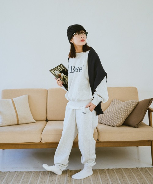 BROKEN BASE（ブロークンベース）の「B.BASEアソートスウェットパンツ（スウェットパンツ・メンズ・杢グレー/ネイビー系1/グレー系1/ブラック系1/ブラック系/ネイビー・SMALL/MEDIUM/LARGE）」の21枚目の写真