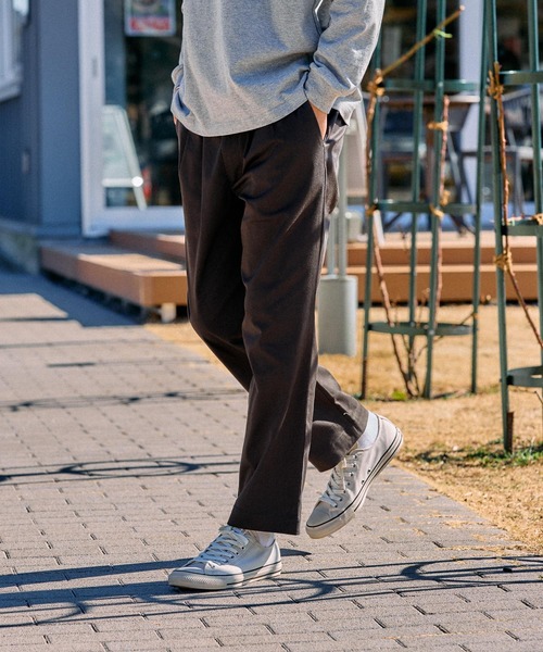 FOUND GOOD（ファウンドグッド）の「2タックチノパンツ（その他パンツ・メンズ・ネイビー/ベージュ/グレー系・S/M/L/XL）」の2枚目の写真