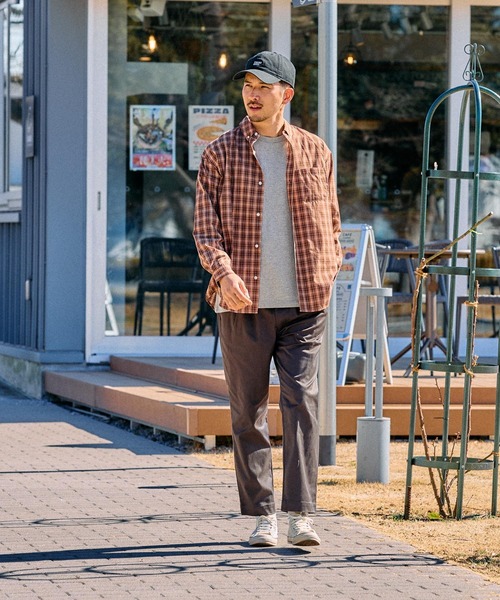 FOUND GOOD（ファウンドグッド）の「2タックチノパンツ（その他パンツ・メンズ・ネイビー/ベージュ/グレー系・S/M/L/XL）」の4枚目の写真