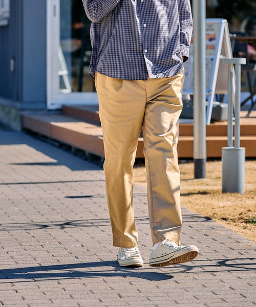 FOUND GOOD（ファウンドグッド）の「2タックチノパンツ（その他パンツ・メンズ・ネイビー/ベージュ/グレー系・S/M/L/XL）」の13枚目の写真