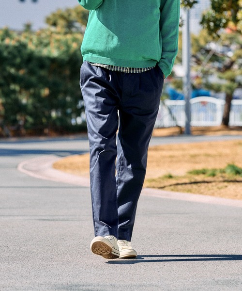 FOUND GOOD（ファウンドグッド）の「2タックチノパンツ（その他パンツ・メンズ・ネイビー/ベージュ/グレー系・S/M/L/XL）」の18枚目の写真