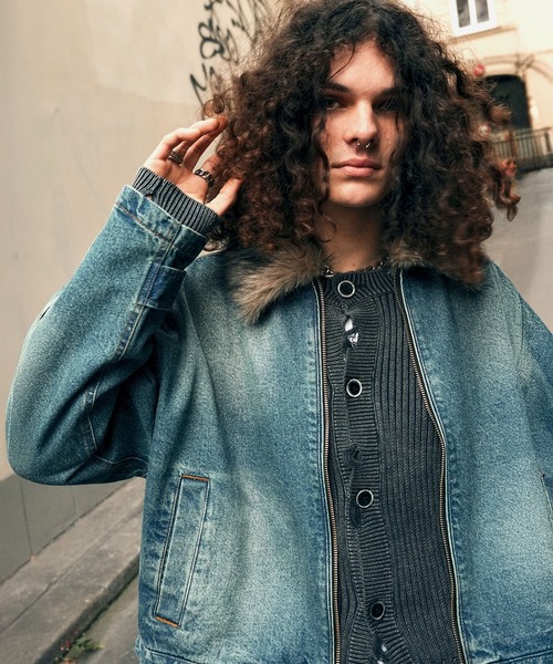 雰囲気抜群❗️】HYSTERIC GLAMOUR ファー パーカー Y2K スウェット