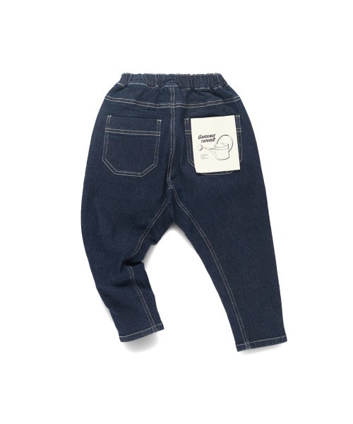 BRANSHES(ブランシェス)の「ガーデナーテーパードデニムパンツ(デニムパンツ・キッズ・ネイビー/グレー/ブルー/カラフル・90/100/110/120/80/130/140/150/160)」の10枚目の写真